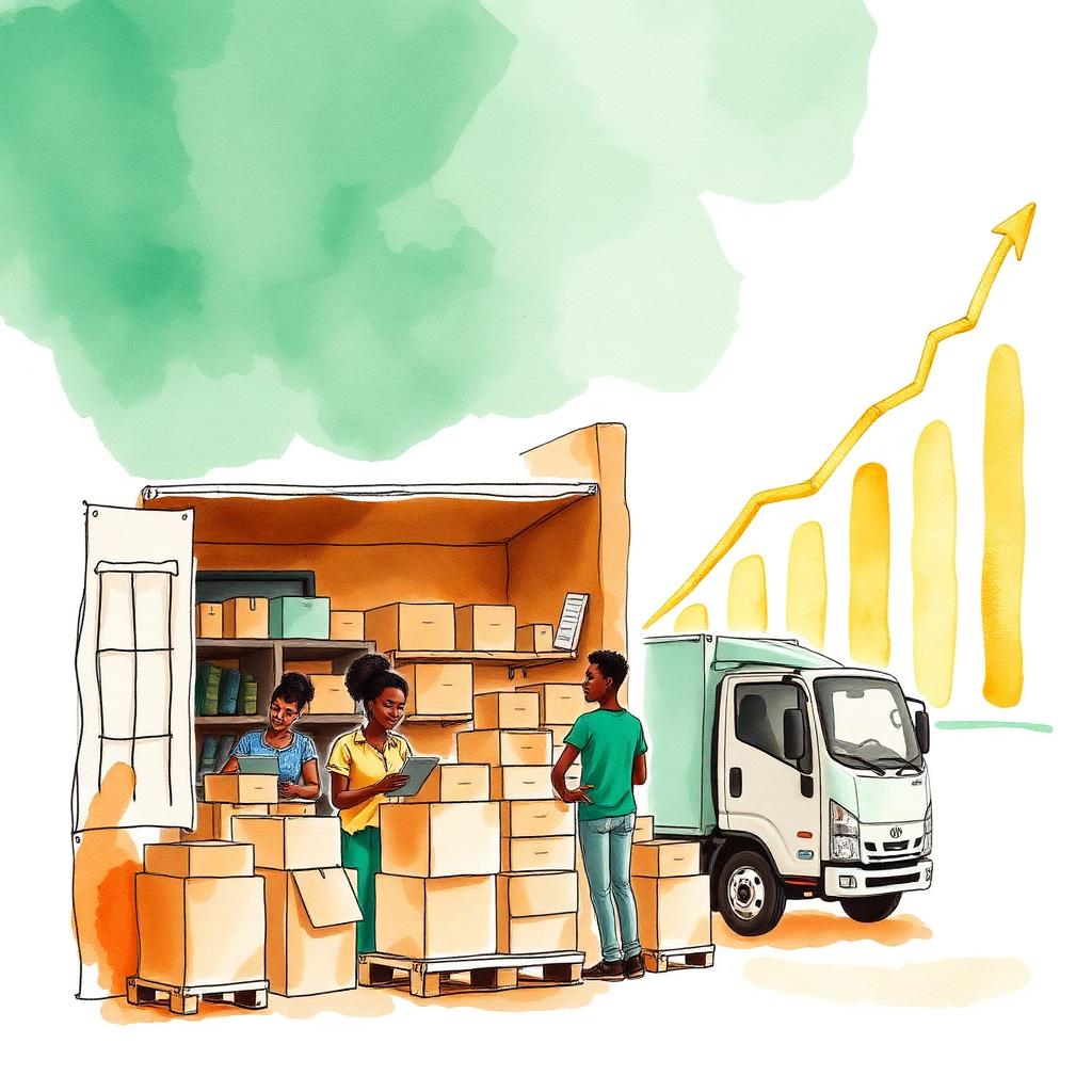 Ilustração da fase Aceleração — Business
